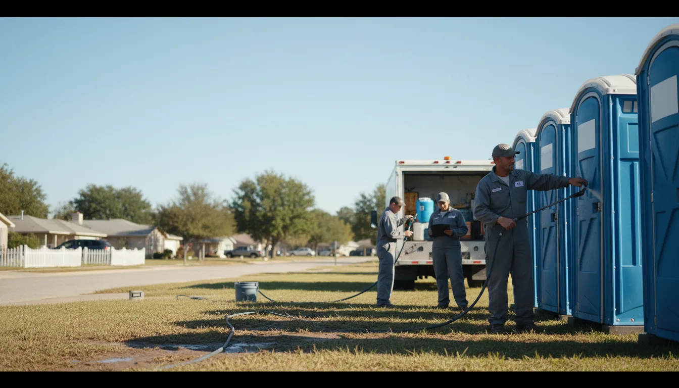 Long-Term Portable Toilet Rental in Mannford, OK near me